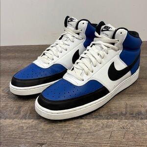 Men's Court Vision Mid Next Nature Casual Sneakers Size 11